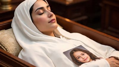 طلبت الأم أن يوضع معها صورة في النعش كتابة هويدا زغلول