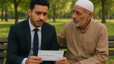 صاحب شركة صغيرة كان غارق في الديون