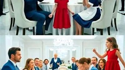 مُربّية فقيرة ومائدة يجلس حولها أصحاب الملايين وثلاثون ضيفًا يحدّقون بها كأنها بلا قيمة