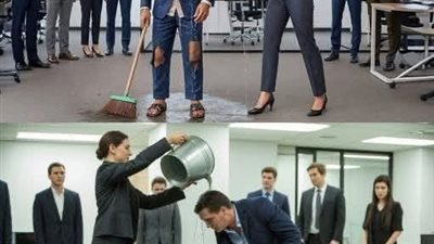 أهانت مديرة متعجرفة رجلا ظنت أنه عامل نظافة بسيط