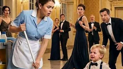 بكى طفل المليونير عندما رأى الخادمة لكن كلماته الأولى حطّمت الجميع.