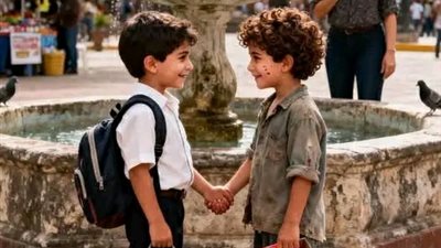 قال لها ابنها أخي هناك فانهار كل ما كانت تؤمن به