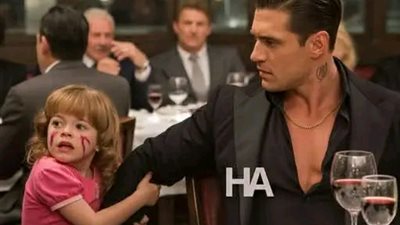 طفلة اقټحمت مطعمًا مرعبًا وقالت: إنهم يضربون أمي فنهض الرجل الذي يصمت الجميع أمامه!