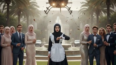 جاءت بزيّ خادمة ليسخروا منها… فغادرت أميرة وتركَت الجميع بلا كلمات! 