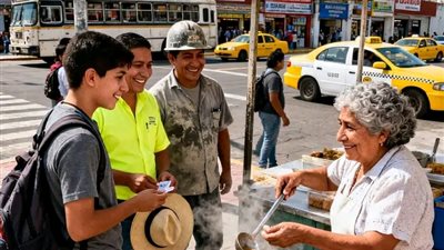 طُردت من بيتها بكيسٍ في يدها… وبعد عام عاد ابنها ليطلب مقعدًا على طاولتها!