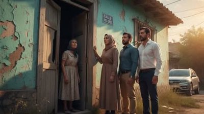 كانوا يظنون أن المال يحميها… لكن الحقيقة صدمتهم عند الباب!