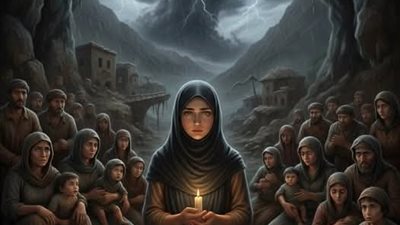 سخروا منها وقالوا مچنونة الكهف لكن الإعصار كشف الحقيقة اللي صدمت القرية!