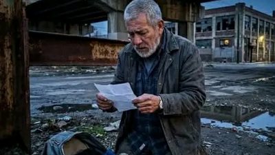 متقاعد عمره 72 عامًا أخفى حقائب تحت الجسور... ثم وجد رسالة أبكته حتى سقط على ركبتيه