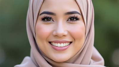 انا اسمي (بسمه).. ماما مدرسه وبابا موظف وعايشين في حي شعبي حياه عاديه