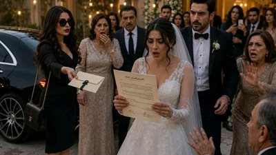  أعز صديقاتي عادت يوم زفافي بظرف أسقط القناع عن العريس… وما وجدته داخله ألغى الزفاف كله! 