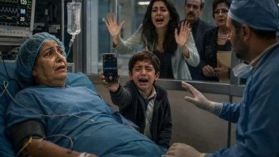حفيدي أوقف عملية التبرع بكليتي في آخر لحظة… ثم شغّل تسجيلًا ڤضح الحقيقة التي كان ابني يخفيها عني طوال السنين!