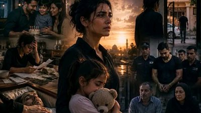 دفنتُ زوجي لخمس سنوات… ثم رأيته يحمل طفلًا وينادونه: بابا