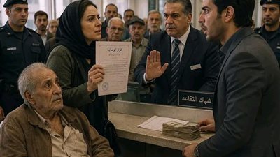 أخي كان يسحب راتب والدي المصاپ بالخرف كل شهر... لكن ما حدث داخل المصرف قلب كل شيء رأسًا على عقب!