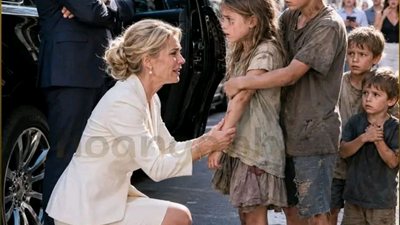 المليونيرة كانت لسه هتطرد أربع عيال غلابة