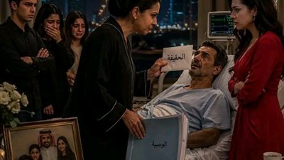 قبل أن ېموت بلحظات... فتحت زوجته الظرف الذي أخفاه 12 عامًا فانهار كل شيء!