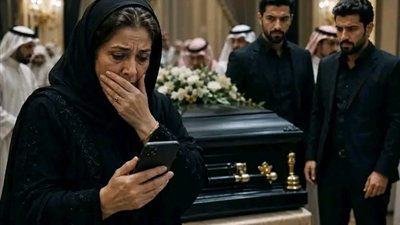 في جنازة زوجي وصلتني رسالة من رقمه: 