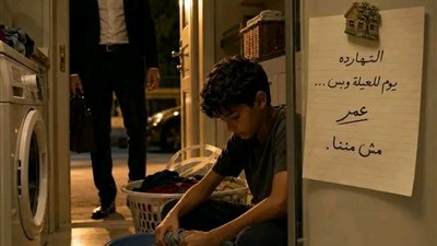 ابنى بيغسل هدومه لوحده