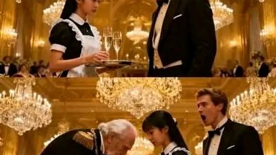 أجبرها زوجها أن تعمل خادمة في حفله لكنه لم يعلم أن الجميع سيقف احترامًا لها بعد دقائق