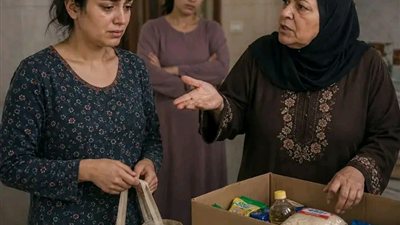 حماتى كل شهر بتاخد كرتونه التموين بتاعتى