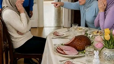 ابويا رمي عليا كباية ازاز قدام العيلة