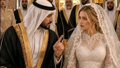 الشيخ اتجوز بنت روسية جميلة