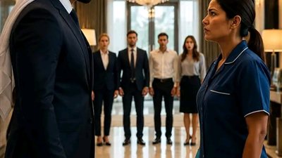 عاملـة نظافة ردّت بالعربية على شيخ… واللي صار بعدها قلب الفندق!
